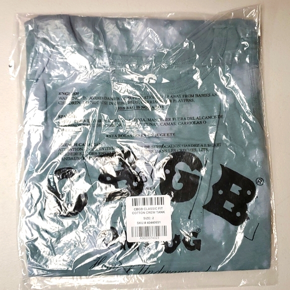 ❤️NWT VINTAGE TORRID BAND CONCERT TEE - CBGB GRAPHIC TANK - DISTRESSED PLUS SIZE - Picture 4 of 13